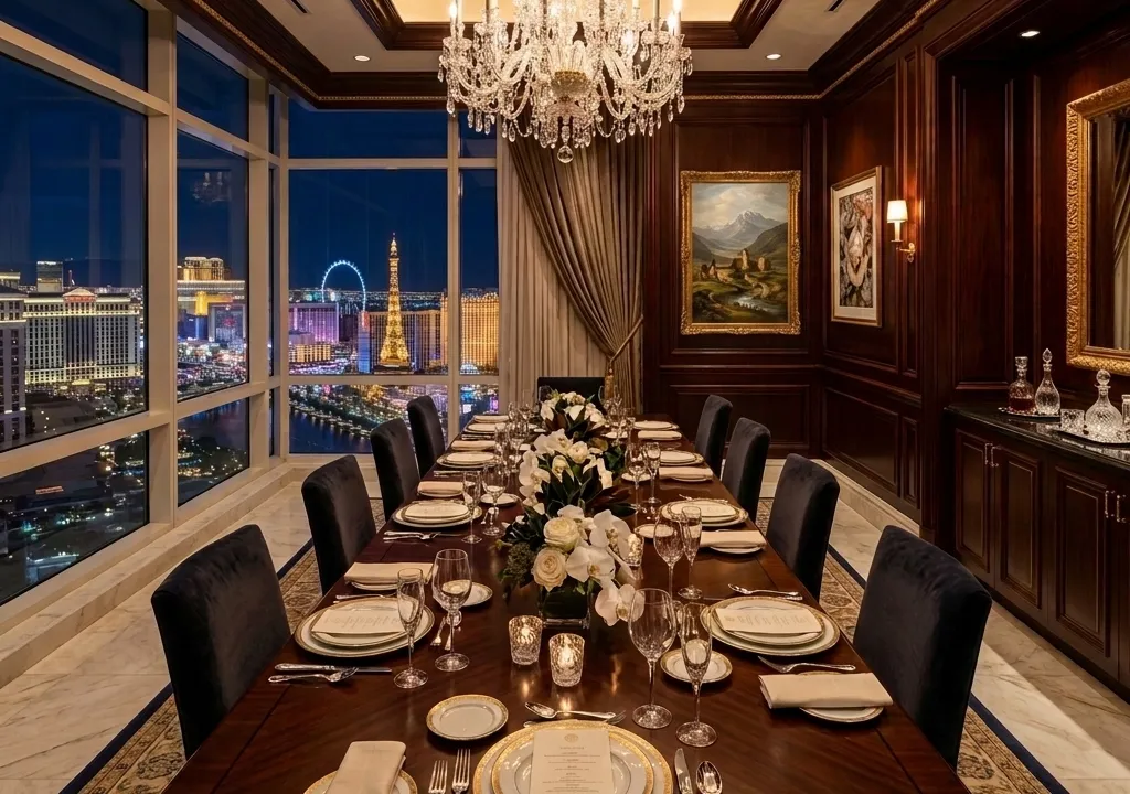 Best Private Dining Rooms Near the Venetian Expo for VIP Client Dinners