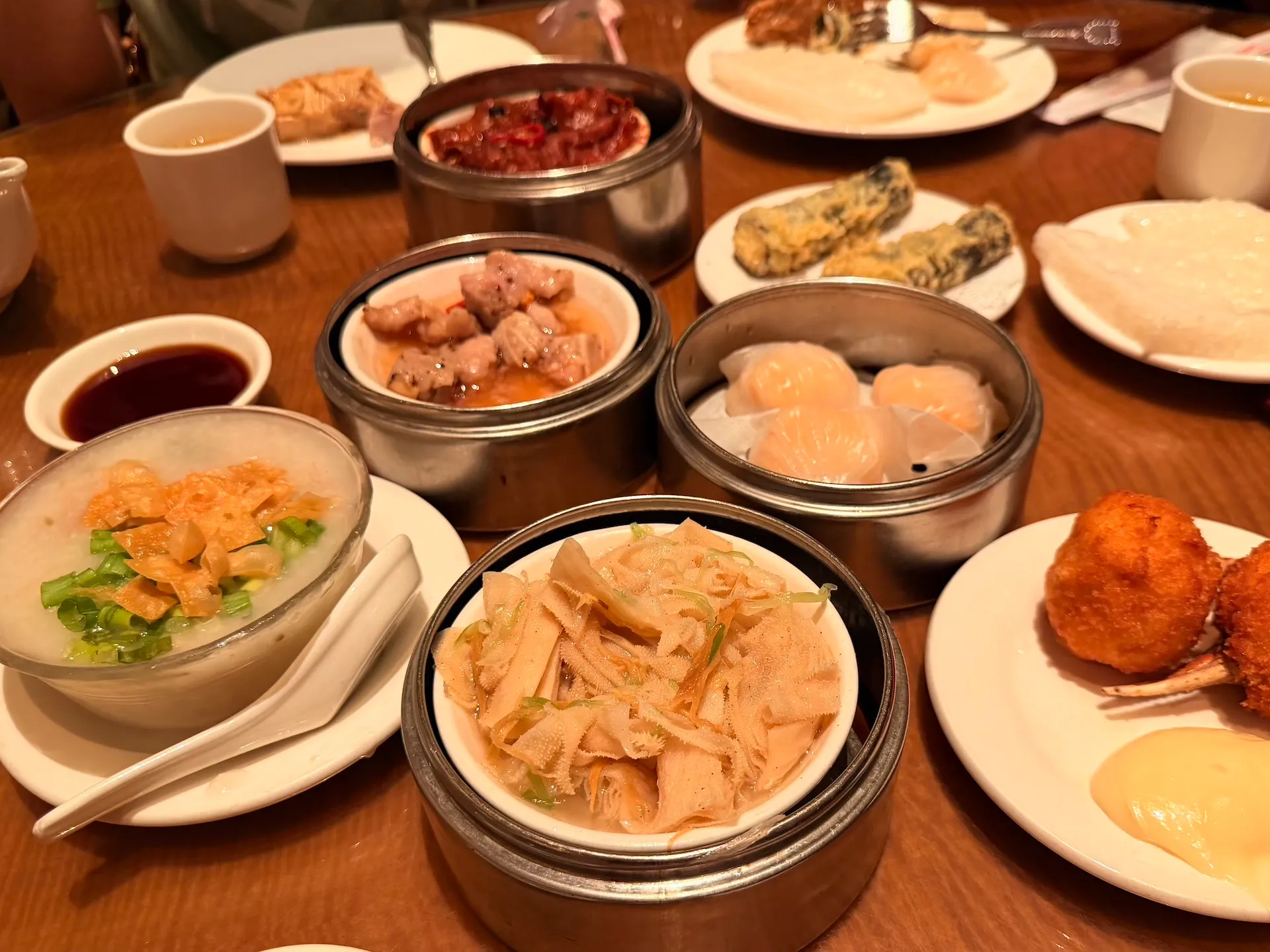 Authentic Dim Sum Spread at Ping Pang Pong Las Vegas