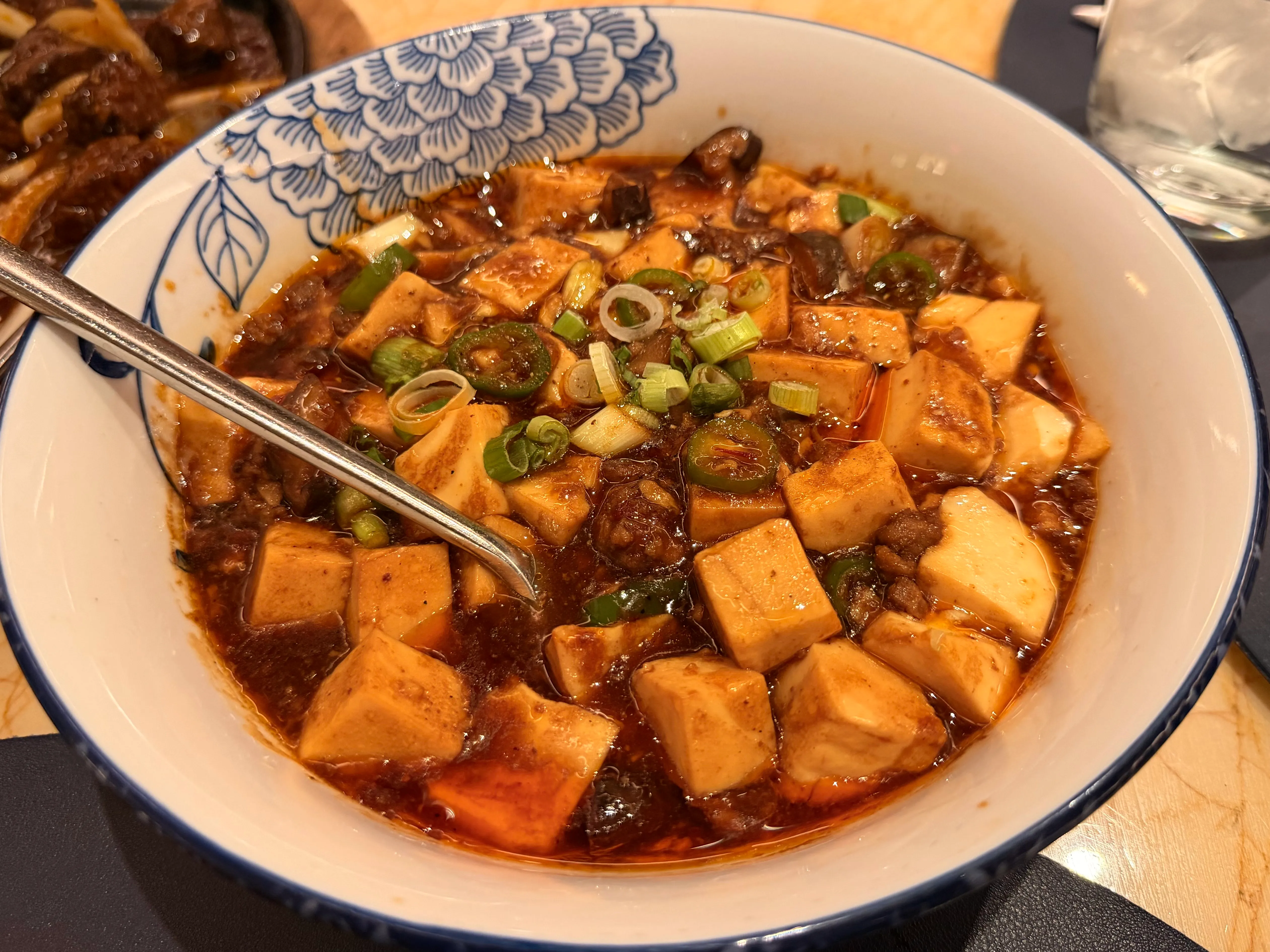 Authentic Mapo Tofu at Red 8 Wynn Las Vegas